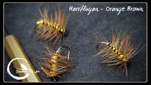 Harrflugan - Orange Brown