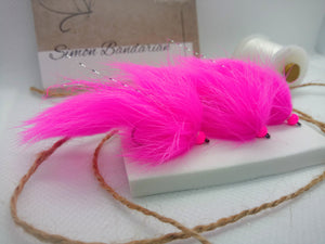 Fluffy Zonker hot pink