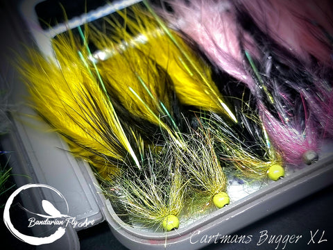 Cartmans bugger XL - Yellow Olive and Black